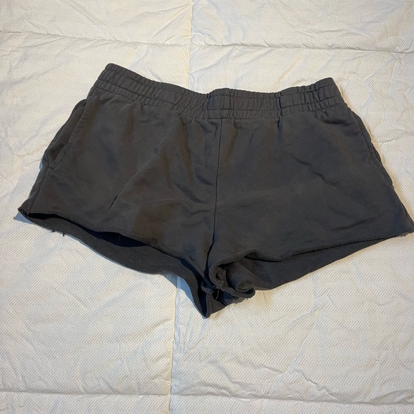 Garage - 90s low rise fleece shorts - Picture 1 of 3